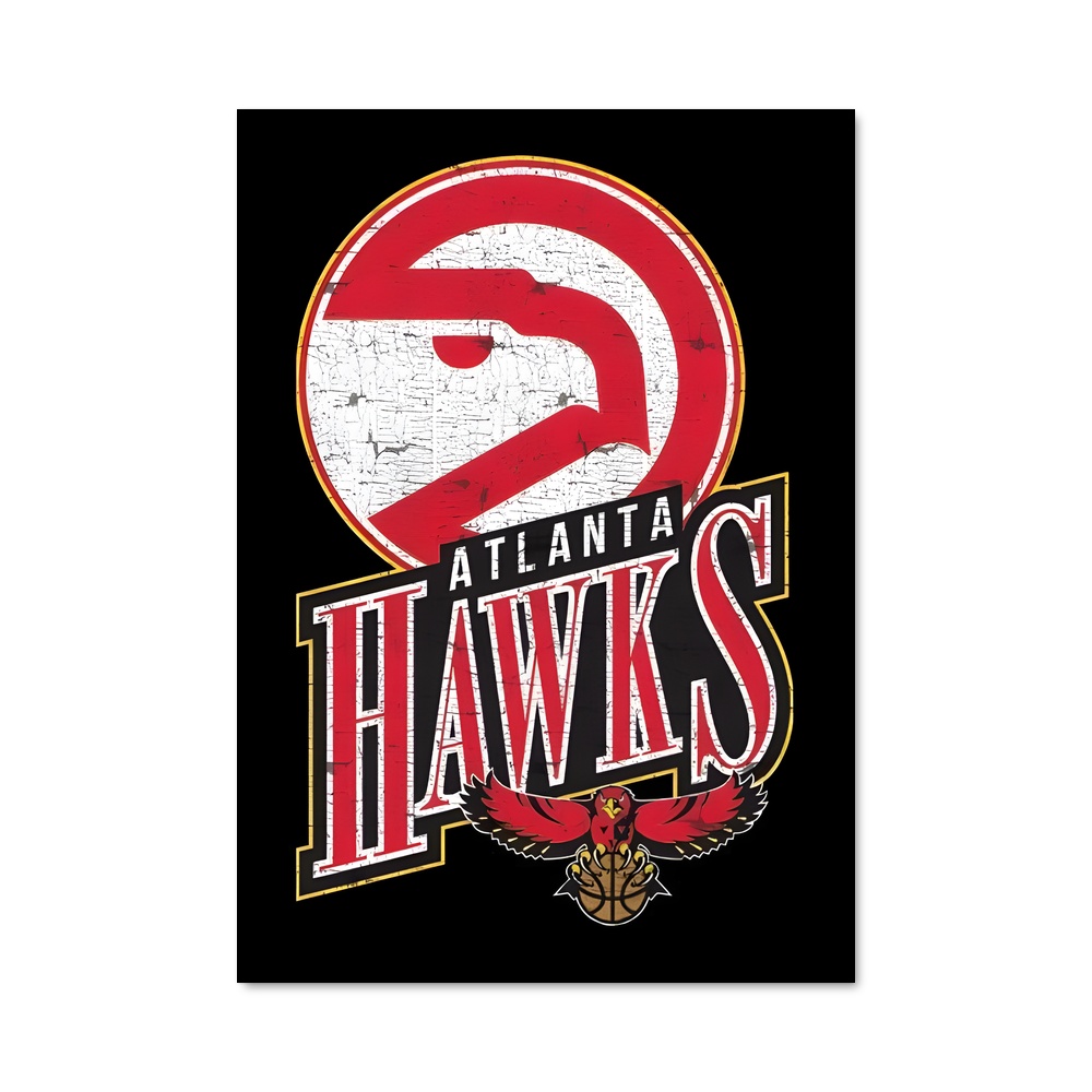 Poster L'Esprit des Hawks – affiche Basketball
